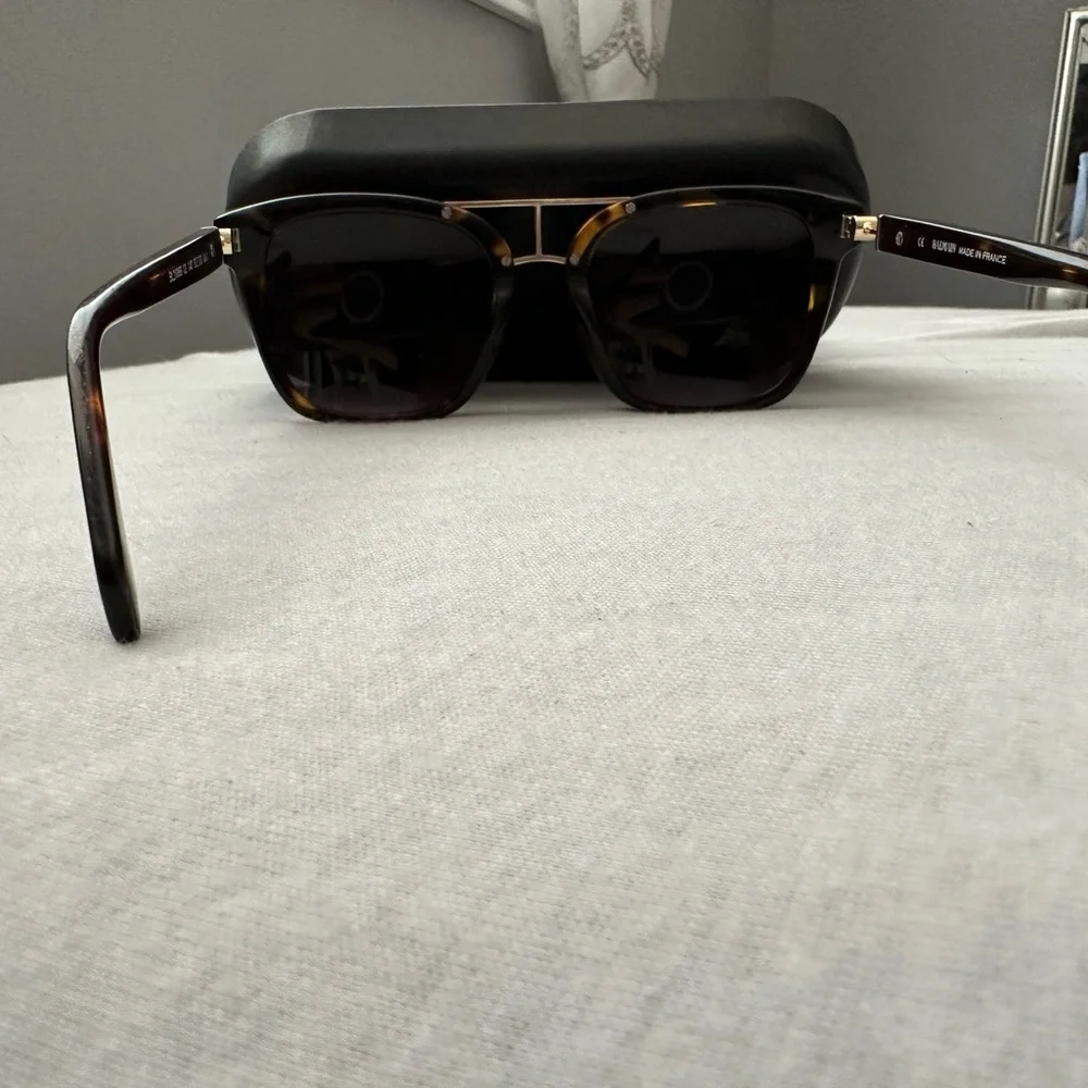 Authentic Balmain Tortoise Shell Sunglasses - Picture 7 of 9